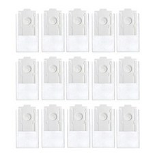 가전 15PCS Vacuum Cleaner Dust Bags For samsung 호환 VCA-RDB95 Jet Bot AI Robot Clean Station Accessorie, [01] white