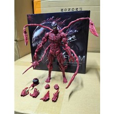 마블 베놈 카니지 레드 스파이더맨 가동 액션 21cm 피규어, Carnage Venom, 1개