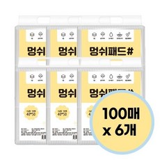 멍쉬패드 고급형 100매 40 x 50cm (6개입 1박스) - 배변패드 - 멍쉬패드