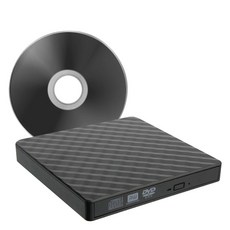 USB 3.0 외장형 DVD-RW 드라이버 CD롬 플레이어 케이블일체형 CD DVD ODD