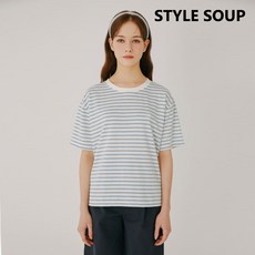 숲 베이직 스트라이프 티셔츠 SA5STL3