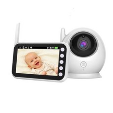 베이비 아기 모니터 카메라 무선 홈캠 강아지 고양이 반려동물캠 홈CCTV 펫캠MAMON 베이비 모니터 비디오, 01 one camera, 1개