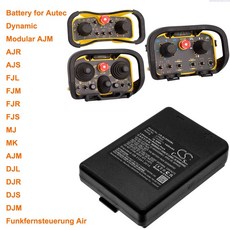 Cameron Sino 크레인 원격 제어 배터리 LPM02 Autec Funkfernsteuerung Air Dynamic AJR AJS FJL MJ용, 한개옵션0