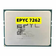 AMD EPYC 7262 CPU 7nm 8 코어 16 스레드 3.2GHz 128MB 155W 프로세서 소켓 SP3 서버 CPU 프로세서 EPYC7262