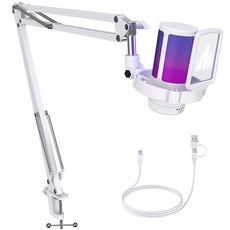 마오노 원터치 노이즈캔슬링 USB 콘덴서 게이밍 마이크 방송용 녹음용 DGM20 블랙 상품 이미지