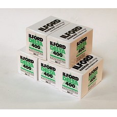 Ilford Delta 400 Black and White Film 35mm 36exp Pack of 5, 단일상품