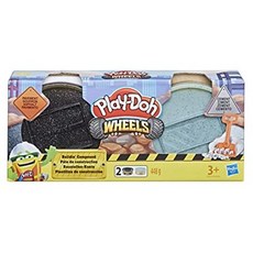 Play-Doh Wheels Cement and Pavement Buildin Compound 2-Pack of 8-Ounce Cans 999999149006, One Color_One Size, One Color, 상세 설명 참조0