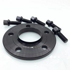 휠스페이서 어댑터 러그 볼트 PCD 5x120 센터 보어 72.56mm M14x1.25 2 개 10mm, 02 02 With Ball Seat Bolts, 1개