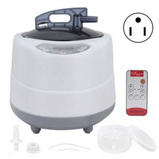 스테인레스 스틸 사우나 증기 냄비 기계 가정용 발생기 훈증 홈 스파 발생기 1000W, [02] US plug 110V, 1) US 110V