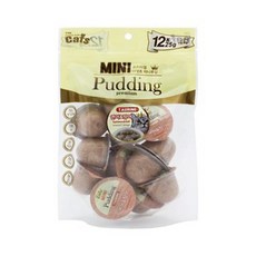 더캣츠 미니푸딩 연어장어 연어전복 연어게살 참치연어 12P 고양이간식, 300g, 1개