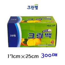 [DREAM] 뽑아쓰는 크린백17cm*25cm*300매 크린랲 크린백 주방비닐 위생비닐 다용도 비닐, 3개