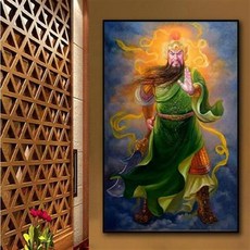 보석십자수산수화