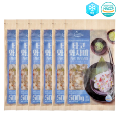 고래미 타코와사비 500g, 6개