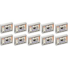 카세트 레코더 테이프 스피커 빈티지 올림푸스 XB-60 SB / 10팩 스탠다드 블랭크 마이크로카세트 MC-60