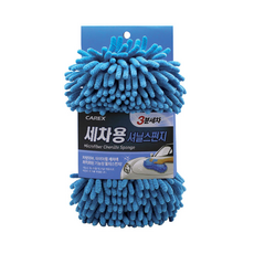 카렉스3분세차세차용셔닐스펀지, 1개