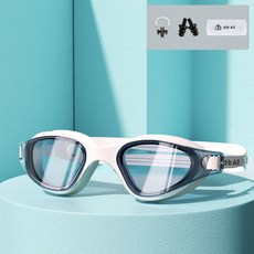 d.b All 디브올 프리미엄 김서림방지 수경, 블루화이트, 1개 블루화이트, 1개