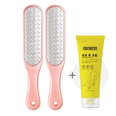 벨라 발각질제거기 핑크색상 2개 세트 (대용량 포포풋크림 1개 증정)