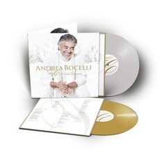 안드레아 보첼리 나의 크리스마스 Andrea Bocelli - My Christmas 화이트 골드 LP 레코드