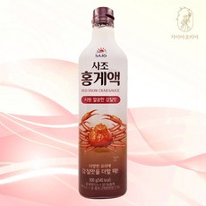 사조 홍게액, 900g, 5개