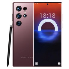 2023 글로벌 버전 S22 울트라 스마트폰 6.8 인치 HD 16GB + 1TB 듀얼 Sim 잠금 해제 휴대폰 48mp 100mp 4G 5G 휴대용 핸드폰, RAM 12GB ROM 512GB