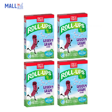 호주 엉클토비스 Uncle Tobys 롤업 젤리 그루비 그레이프 94g Uncle Tobys Roll Up Jelly Groovy Grape, 4개