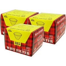 Kalita New Wave Filter 185 White[Dripper 185/2~4인용] 50×3 상자, 1