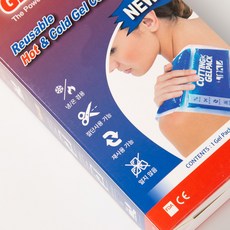가정 병원용 냉온찜질팩 아이스팩 얼지않는 보온보냉 젤팩 3단