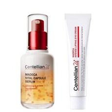 동국제약 센텔리안24 마데카 바이탈 캡슐세럼 50ml x 1개 + 마데카 인텐스 리프팅 아이크림 15ml x 1개, 단품/free