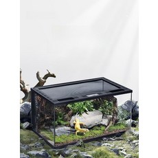  크레렉사 자온조 도마뱀 파충류 키우기 파충류사육장 도마뱀사육장 사계절 케이지 크레스티드게코, 겨울난방및단열패키지F 