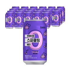 1am 스파클링 베리 탄산수, 355ml, 24개