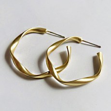 웨이브링귀걸이