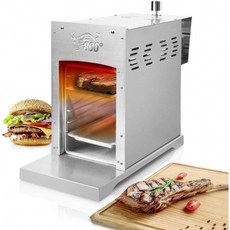JOM 자동차 부품 및 자동차 하이피 GmbH 800 °C 열 스테인레스 스틸 가스 그릴 - 전력 : 3.5 KW / 800 ° C 연속 조절