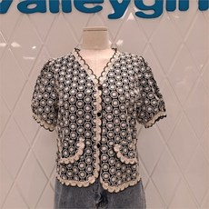 밸리걸블라우스