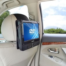WANPOOL 자동차 헤드레스트 마운트 홀더 용 10 인치 스위블 스크린 스타일 휴대용 DVD 플레이어 (DVD 플레이어는 포함되지 않, 단일옵션