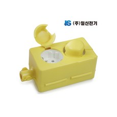 일신전기 2구 콘센트 보호커버 10개입 ISO-14326, 10개