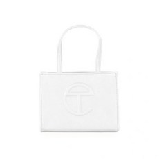 [정품] Telfar Shopping Bag Small White 364655