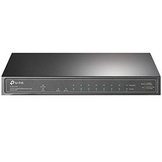 TP-Link 10 포트 기가비트 데스크탑 스위칭 허브 (8 PoE + 포트 포함) poe 허브 TL-SG1210P