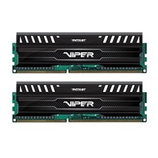 해외1432326 Patriot 메모리 Performance Viper 3 DDR3 8GB 메모리 Kit PC3-15000 (1866MHZ) PV38G186C0K, 8GB 2x4GB 1866MHz Kit_One Col, 상세 설명 참조0, 상세 설명 참조0