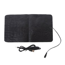 USB보온도시락 USB 전기 가열 가스켓 매트 야외 사무실 휴대용 도시락 가방 가열 패드 우유 커피 컵 히터 플레이트 5V 12V 24V, USB Heating Plate, 1개