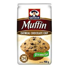 Quaker 퀘이커 오트밀 초콜릿칩 머핀 믹스 900g Makes 24 muffins, 1개