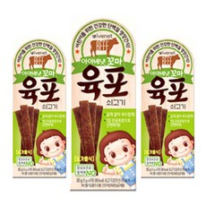 아이배냇 꼬마육포 소고기 30g x 3개, 9개