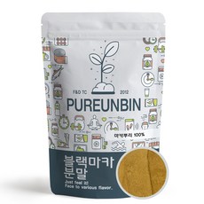 푸른빈 블랙 마카 분말 가루, 1개, 500g