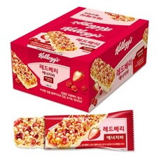 켈로그 레드베리 시리얼 에너지바, 300g, 4개