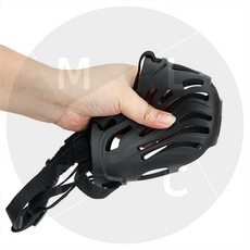 MPL 강아지입마개 진돗개 소형견 개 대형견입마개, 블랙, 3호