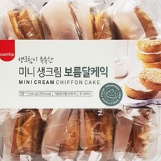 삼립 정통 생크림 보름달빵 케익 케잌 45g x 12봉지 코스트코, 2개