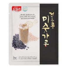  아침대용쉐이크 흑임자 식사대용 검은콩 선식 임산부 미숫가루 다이어 트리, 1kg, 2개 