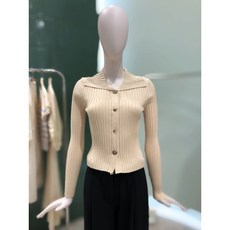 듀엘+10%쿠폰다운 세일러카라니트가디건 L243KSL0041325039