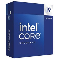 인텔 Intel® Core™ i914900K 새로운 게이밍 데스크탑 프로세서 24 코어 8 P코어 + 16 E코어 통합 그래픽 언락