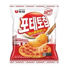 농심 포테토칩 잭슨페퍼로니맛, 50g, 16개