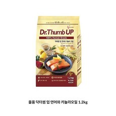 강아지사료 닥터썸업 연어와 카놀라 오일 1.2kg